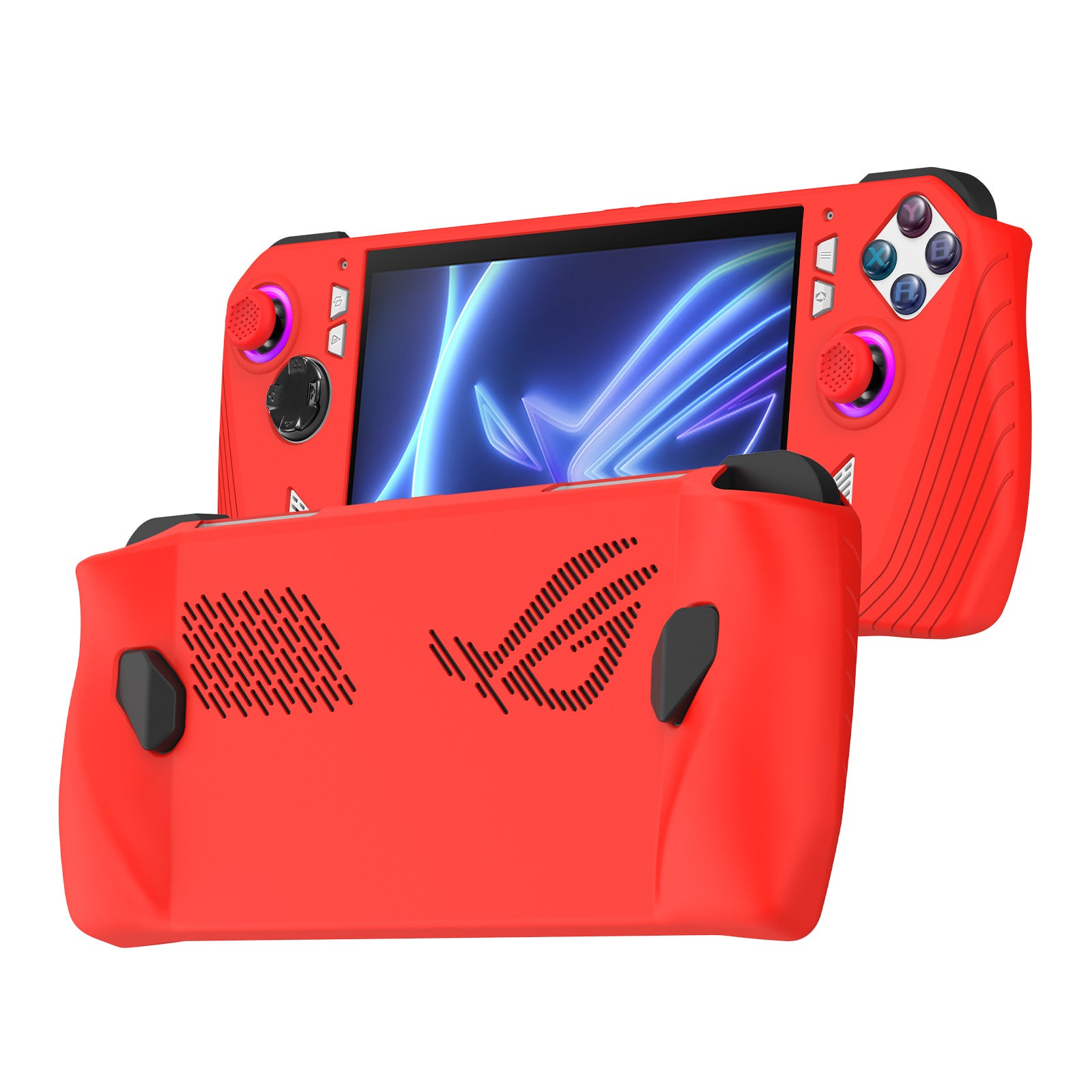 For ASUS ROG Ally Handheld Game Console Soft Silicone Cover Protective Case For ASUS ROG Ally Handheld Game Console Soft Silicone Cover Protective Case